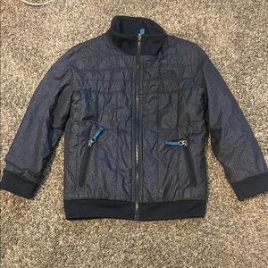 The North Face Reversible Kids Jacket - Navy Blue